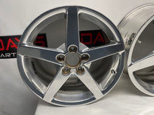 2005 Chevy C6 Corvette Factory OEM Wheels w/ Center Caps 19X8.5 19X10 - Day's Parts Yard