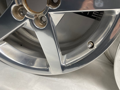 2005 Chevy C6 Corvette Factory OEM Wheels w/ Center Caps 19X8.5 19X10 - Day's Parts Yard