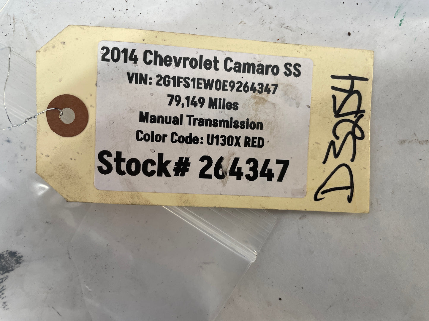 2014 Chevy Camaro SS Front Engine Cradle K Member Bolts Hardware OEM - Day's Parts Yard