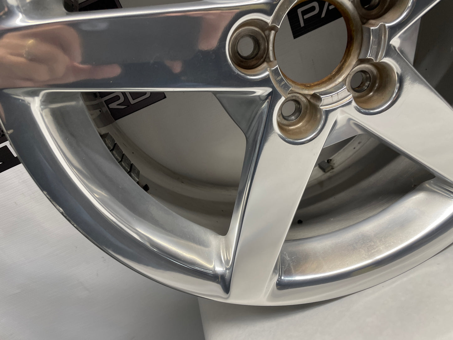 2005 Chevy C6 Corvette Factory OEM Wheels w/ Center Caps 19X8.5 19X10 - Day's Parts Yard