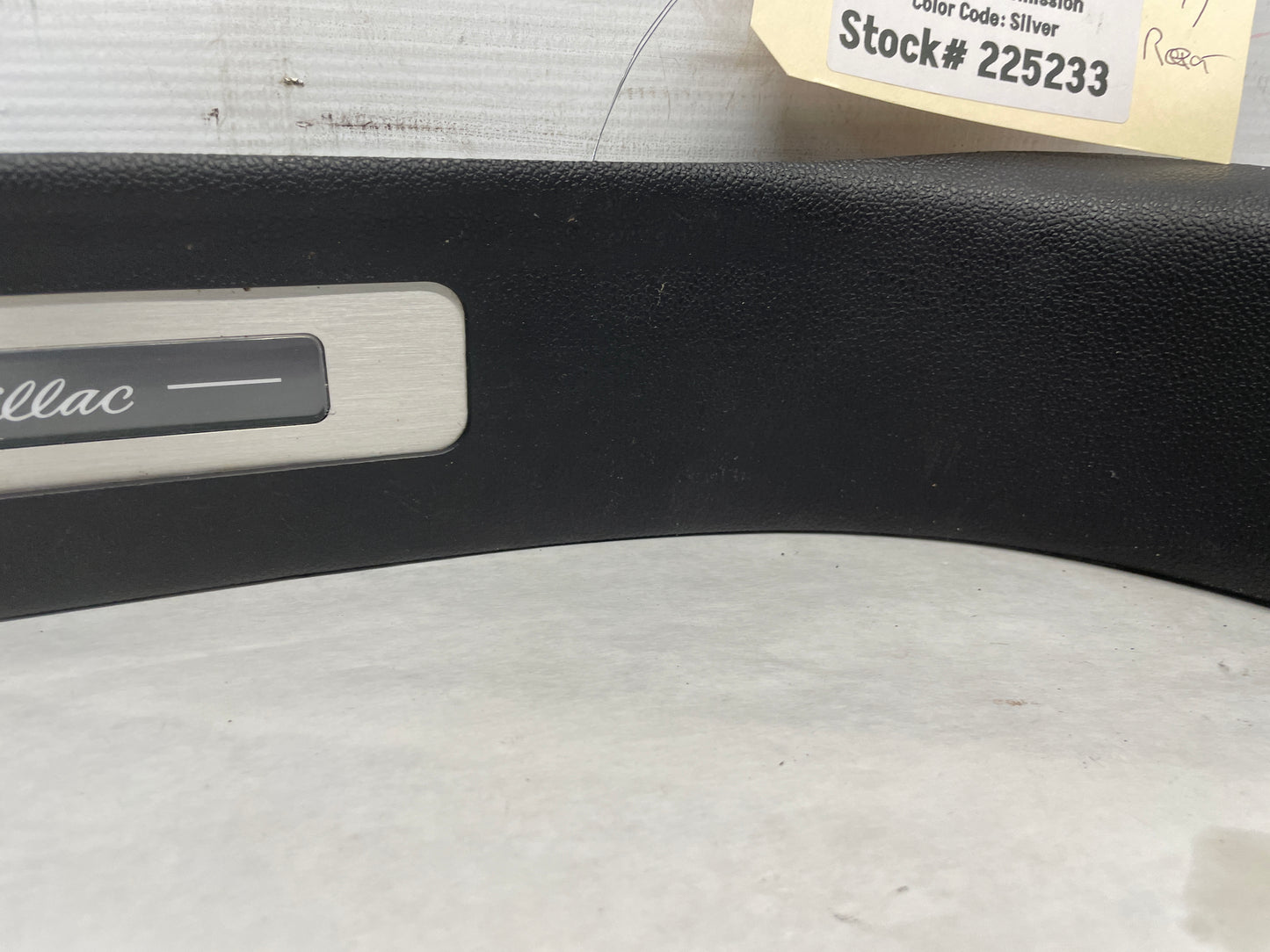 2018 Cadillac Escalade LH Driver Rear Illuminated Sill Scuff Plate  OEM - Day's Parts Yard