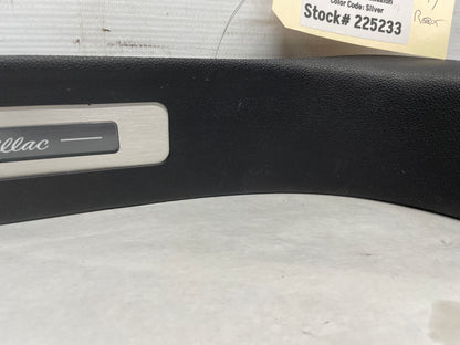 2018 Cadillac Escalade LH Driver Rear Illuminated Sill Scuff Plate  OEM - Day's Parts Yard