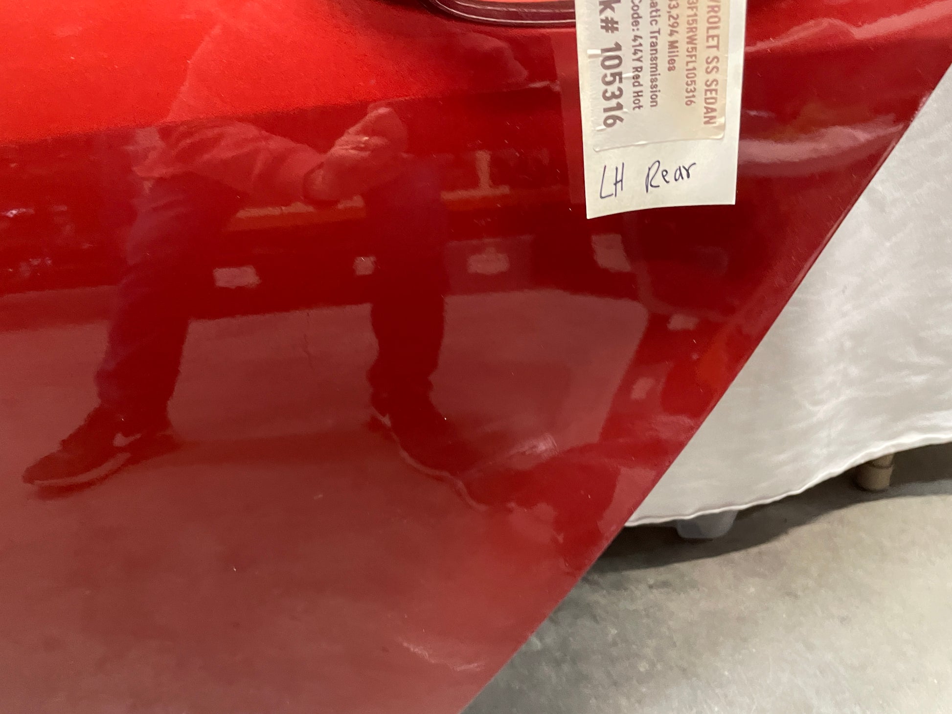 2015 Chevy SS Sedan LH Driver Rear Exterior Door OEM - Day's Parts Yard