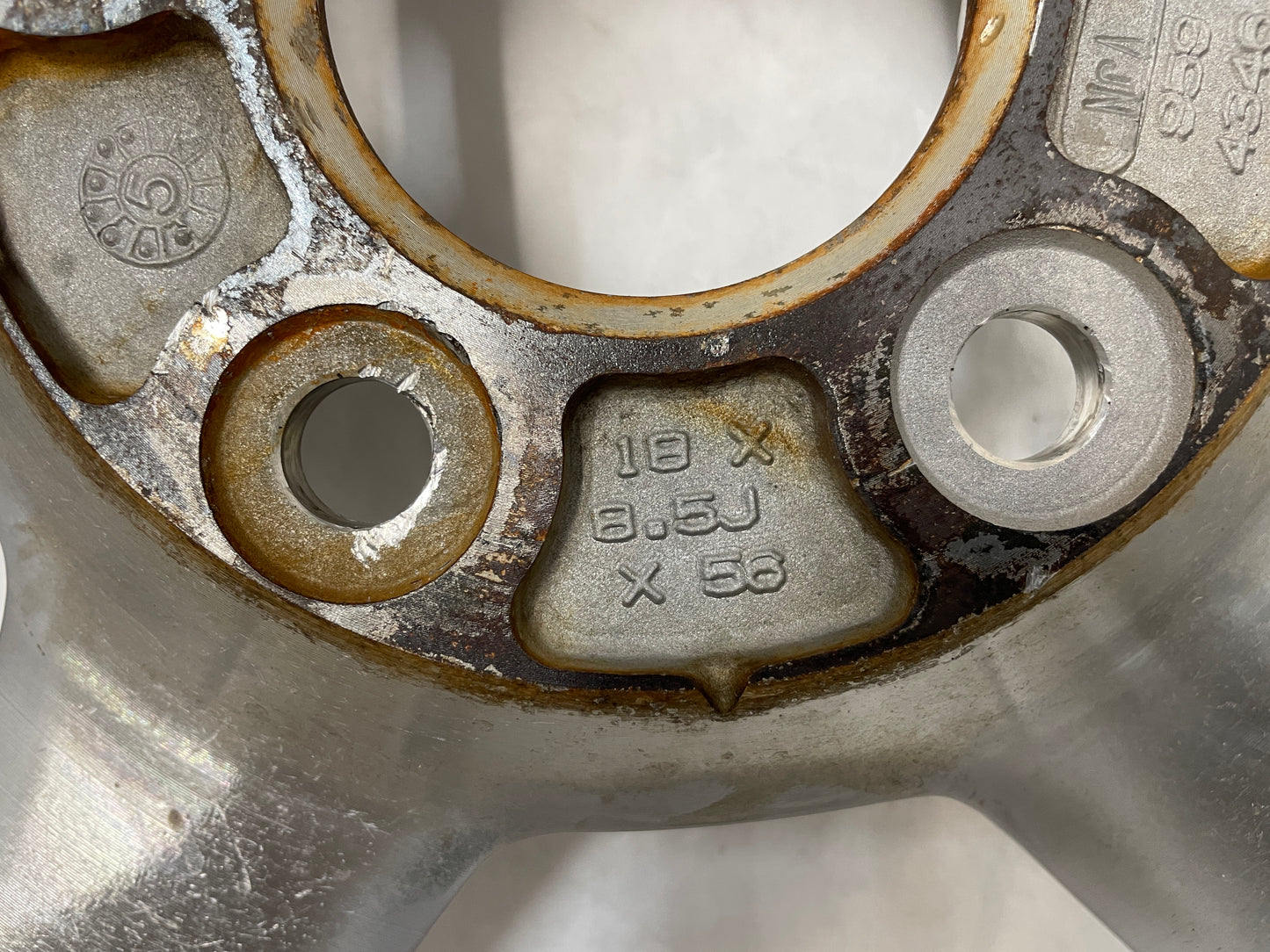 2005 Chevy C6 Corvette Factory OEM Wheels w/ Center Caps 19X8.5 19X10 - Day's Parts Yard