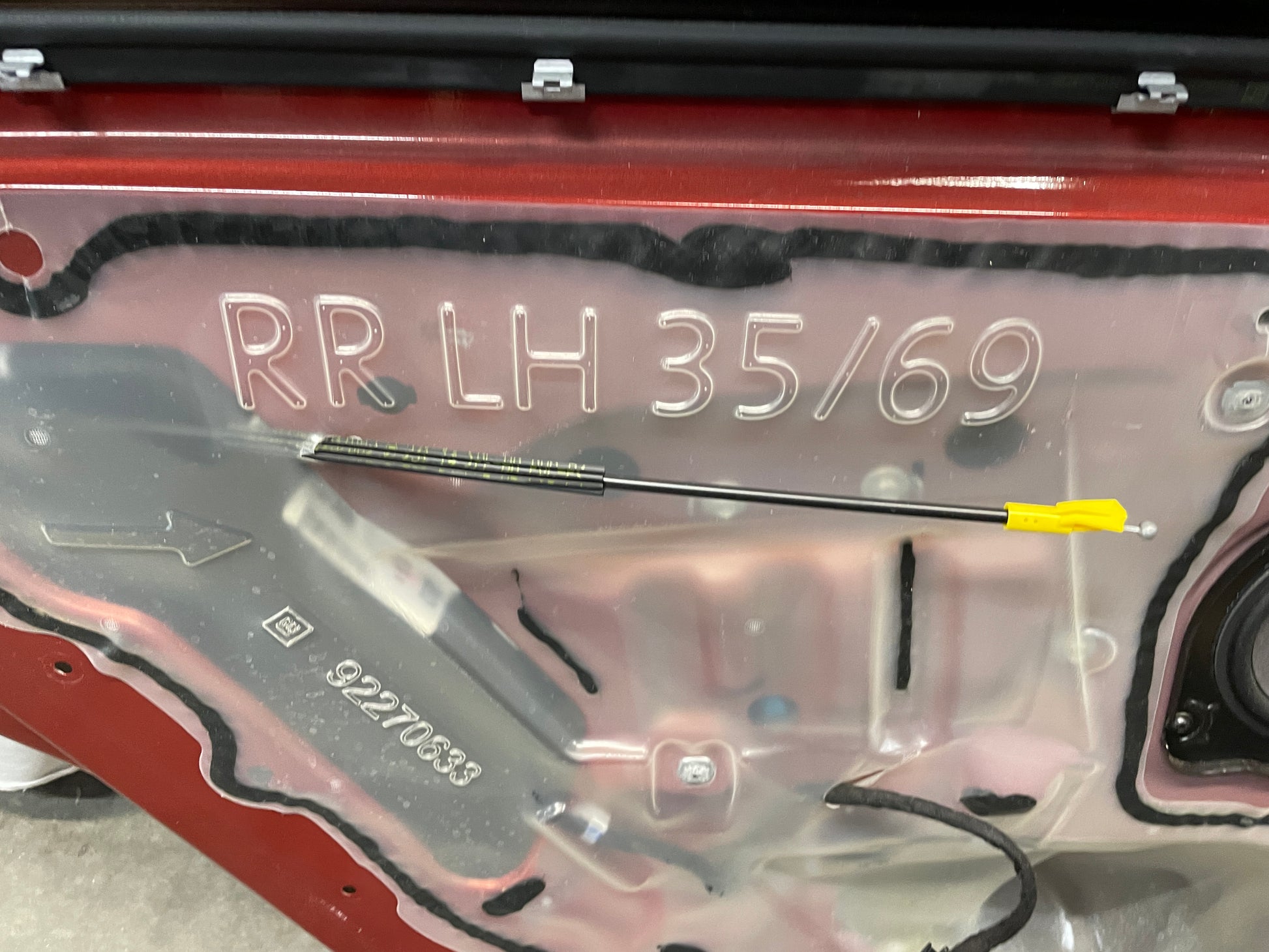 2015 Chevy SS Sedan LH Driver Rear Exterior Door OEM - Day's Parts Yard