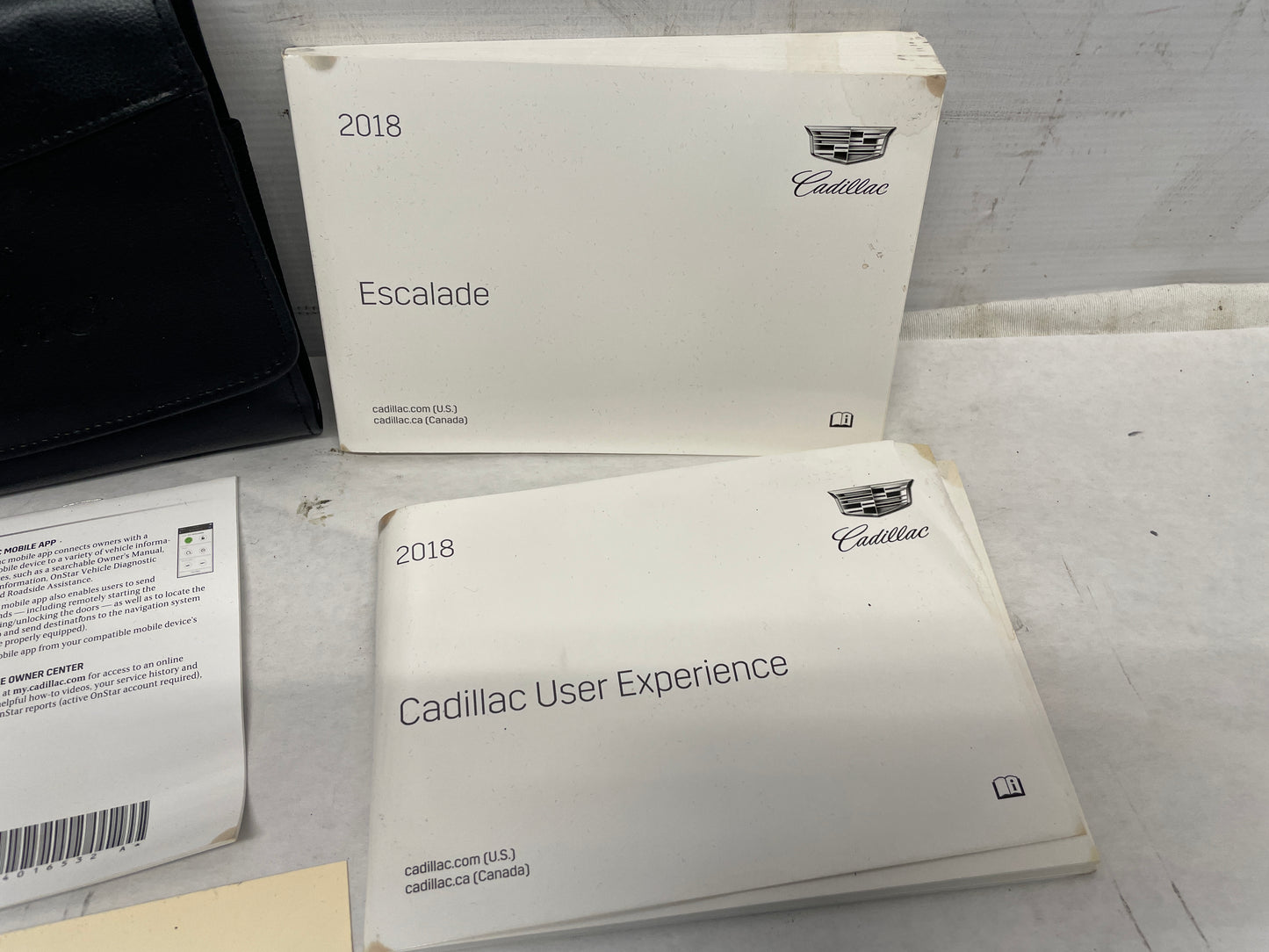 2018 Cadillac Escalade Owners Manual Book Booklet OEM