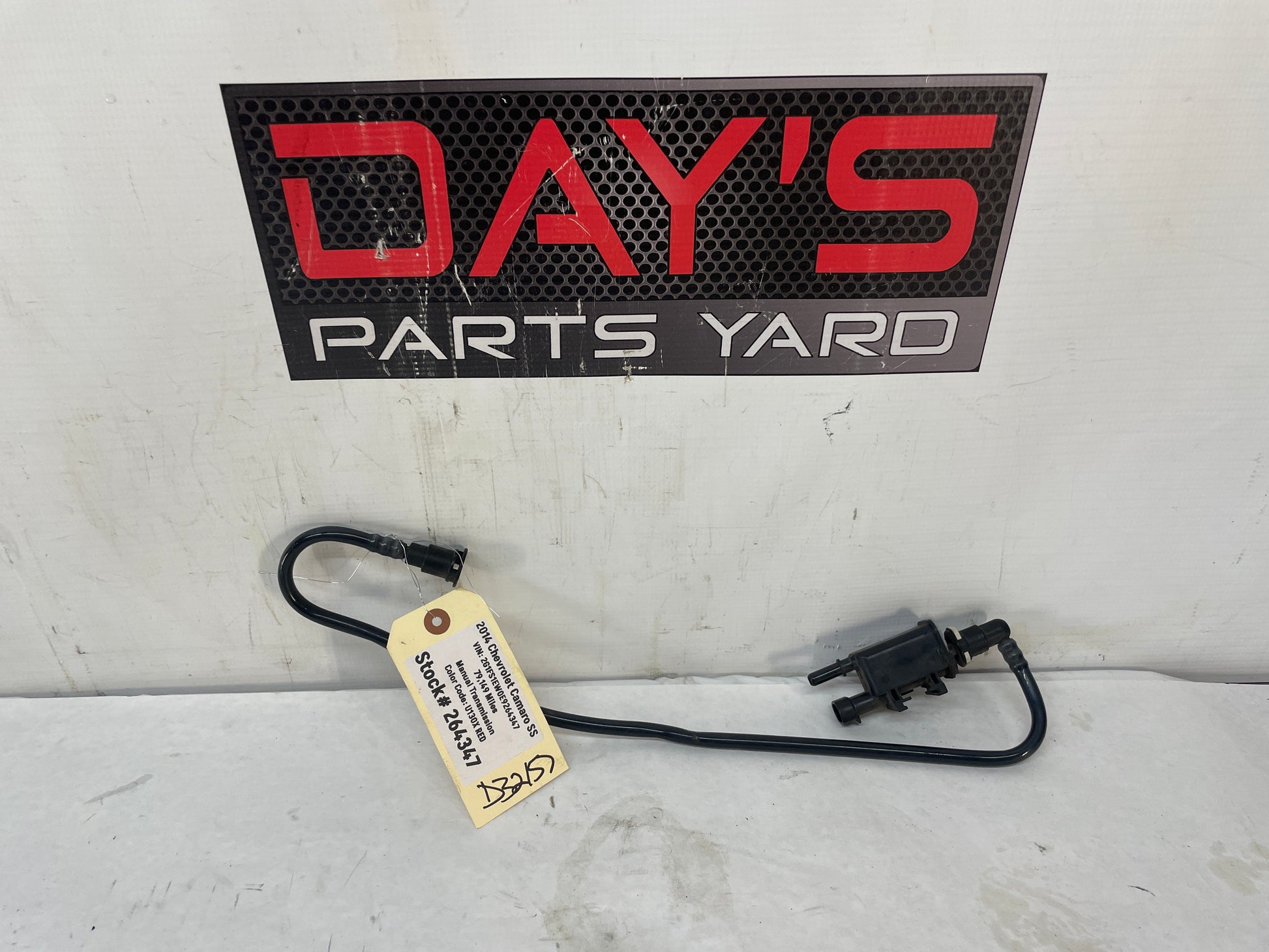 2014 Chevy Camaro SS Intake Manifold EVAP Purge Valve Lines Tubes Hoses Lines OEM - Day's Parts Yard