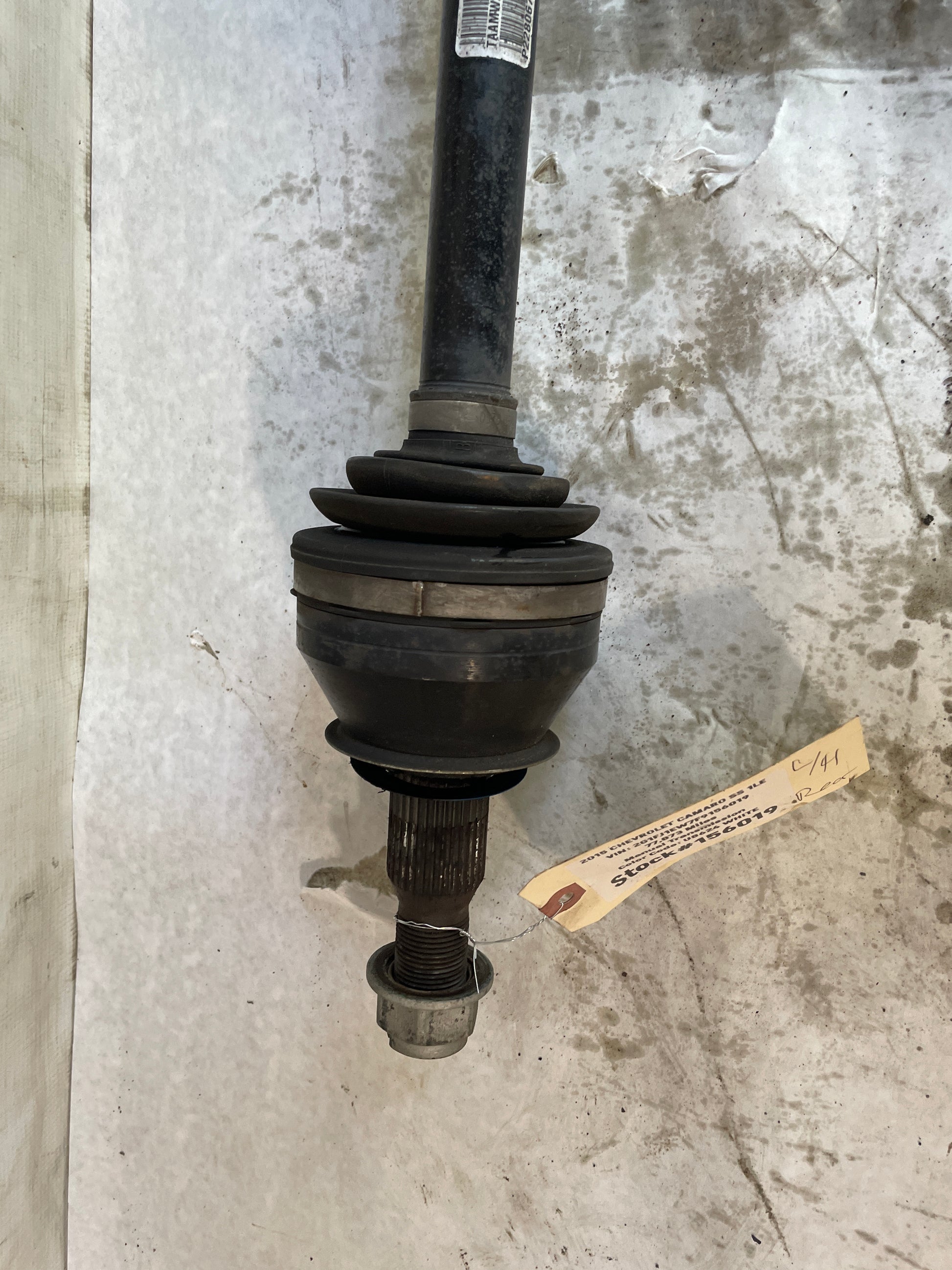 2015 Chevy Camaro SS LH Driver CV Axle Half Shaft OEM - Day's Parts Yard