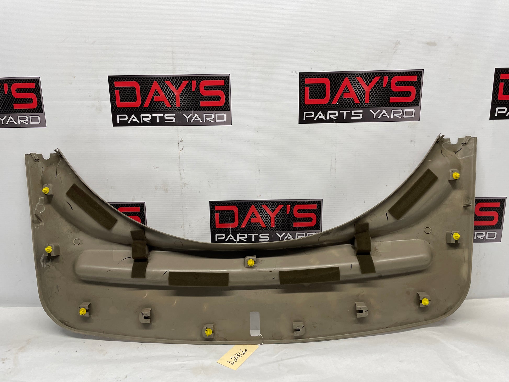 1998 Chevy Camaro Z28 Lift Gate Hatch Trunk Latch Cover Trim Panel Tan OEM - Day's Parts Yard
