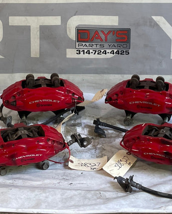 2015 Chevy Camaro SS 1LE Brembo Brake Calipers and Rotors OEM