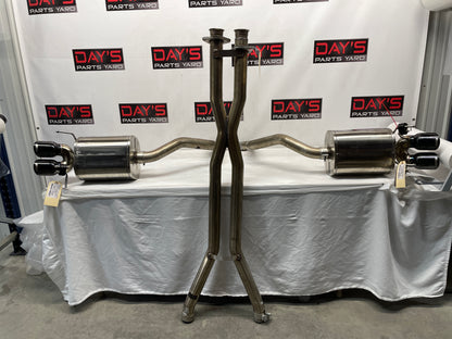 2011 Chevy C6 Corvette Grand Sport Corsa Muffler w/ X Pipe Exhaust - Day's Parts Yard