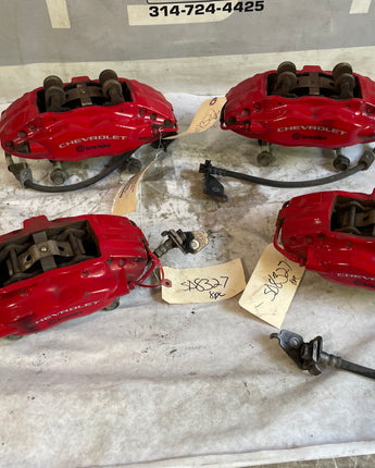 2015 Chevy Camaro SS 1LE Brembo Brake Calipers and Rotors OEM