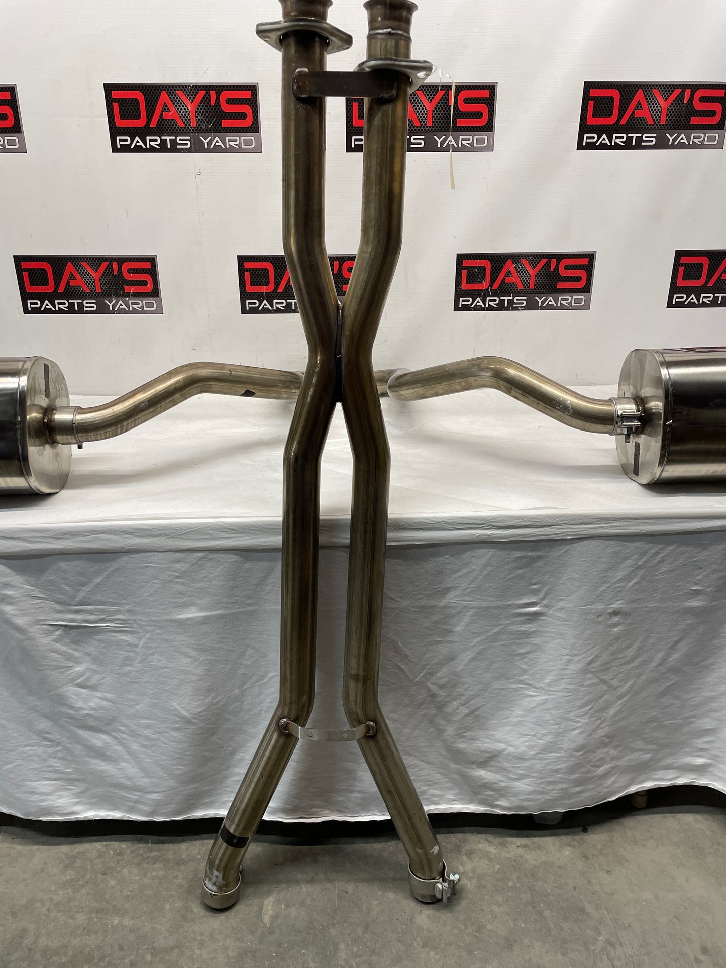 2011 Chevy C6 Corvette Grand Sport Corsa Muffler w/ X Pipe Exhaust - Day's Parts Yard