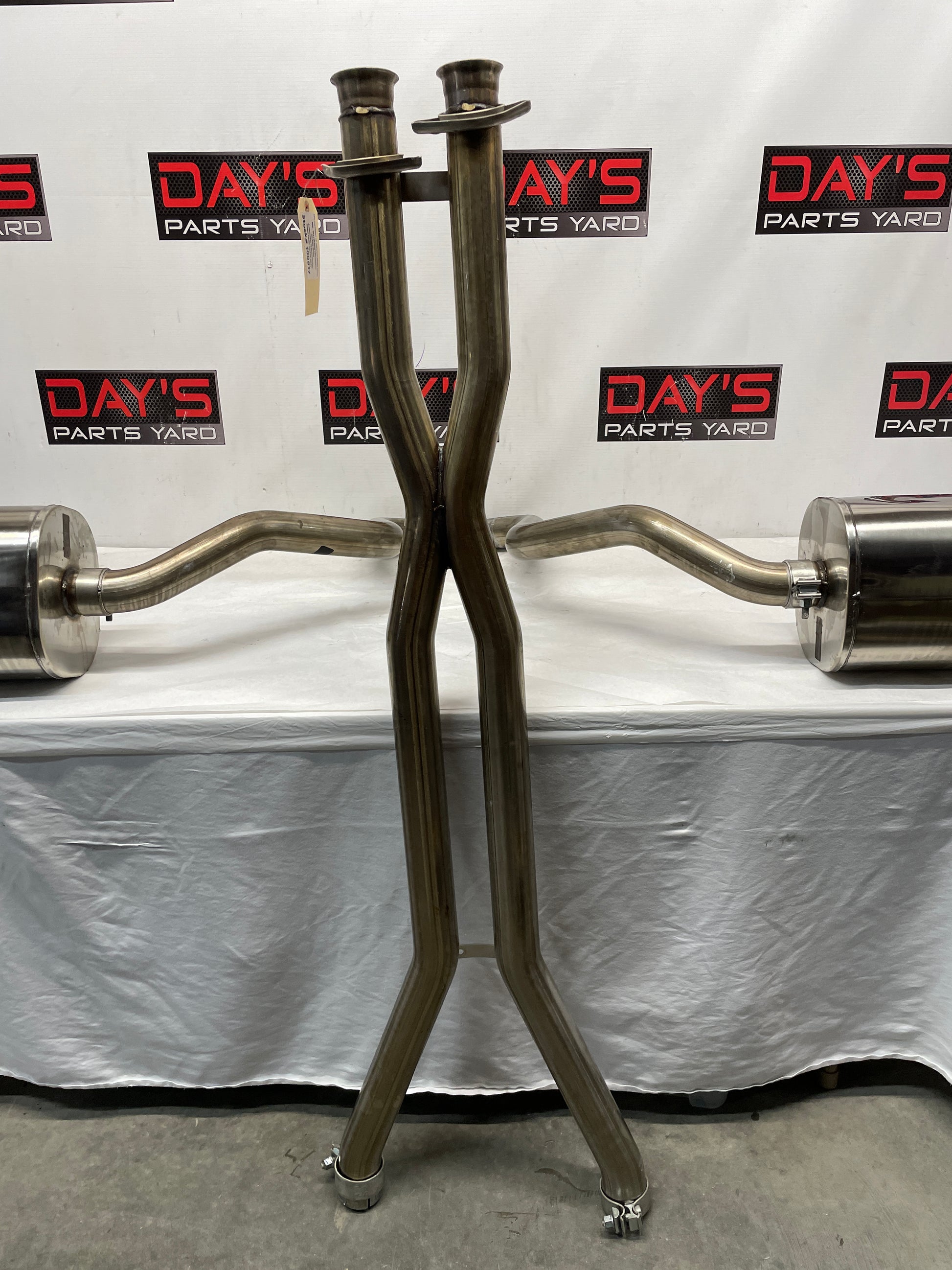 2011 Chevy C6 Corvette Grand Sport Corsa Muffler w/ X Pipe Exhaust - Day's Parts Yard