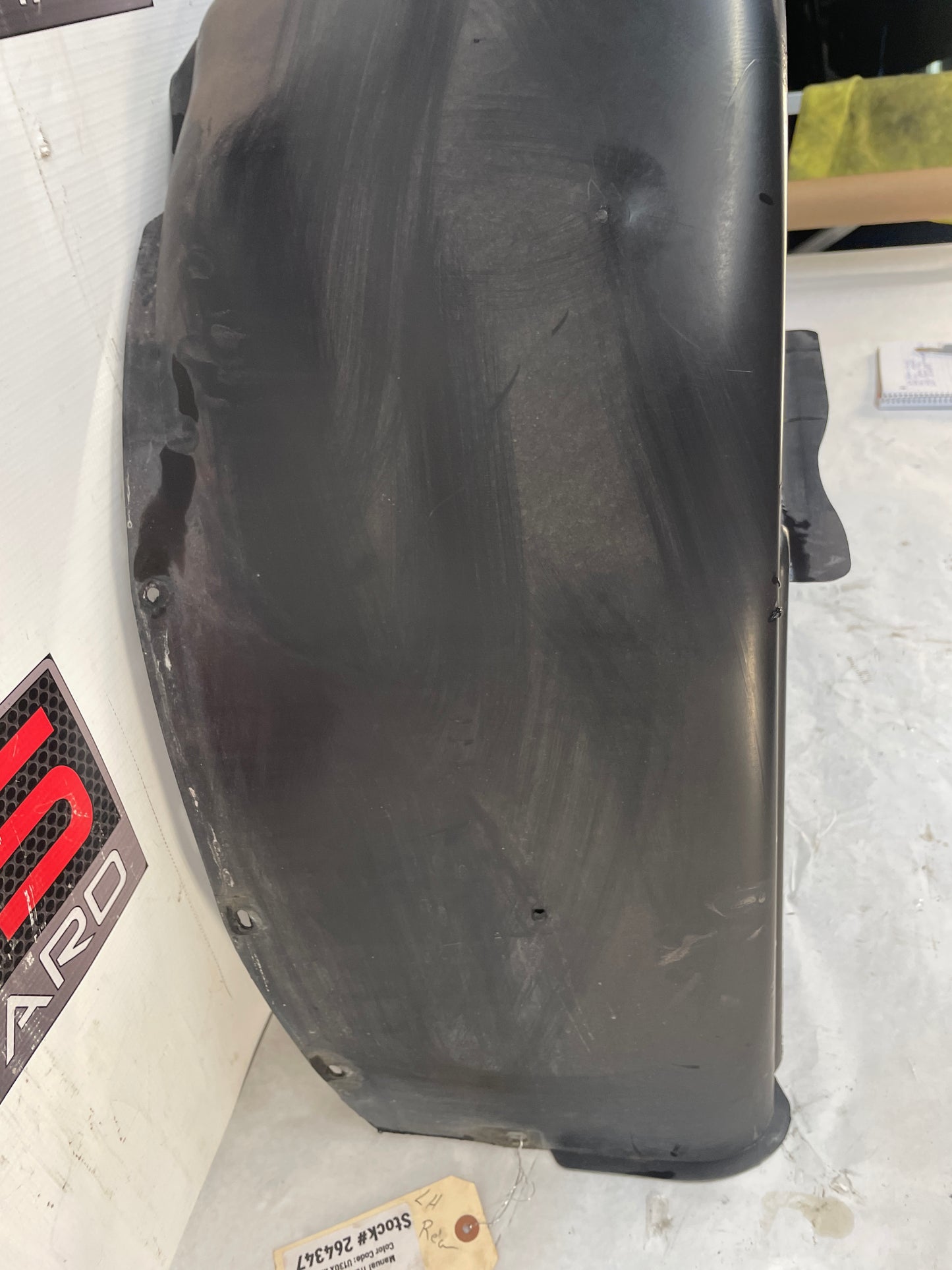 2014 Chevy Camaro SS LH Driver Rear Fender Wheel House Well Liner OEM - Day's Parts Yard