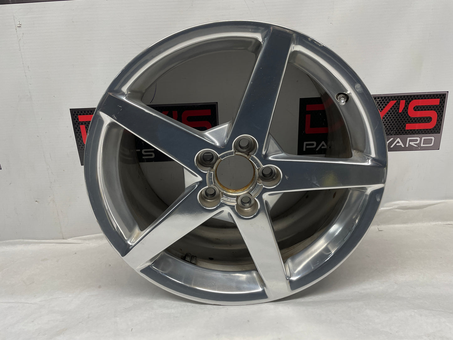 2005 Chevy C6 Corvette Factory OEM Wheels w/ Center Caps 19X8.5 19X10 - Day's Parts Yard
