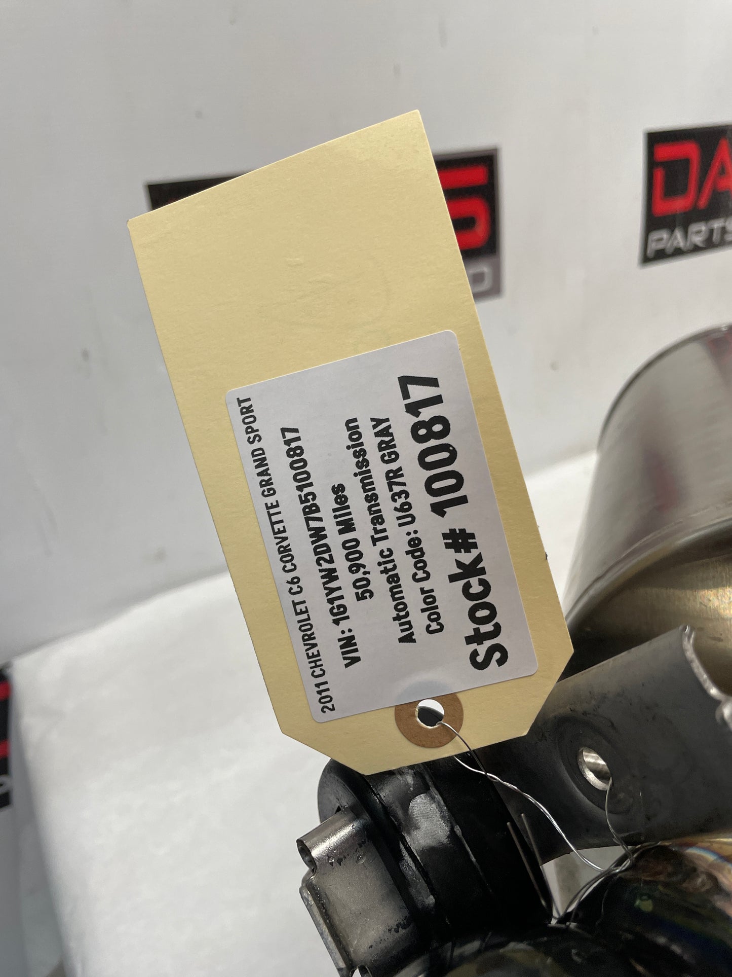 2011 Chevy C6 Corvette Grand Sport Corsa Muffler w/ X Pipe Exhaust - Day's Parts Yard