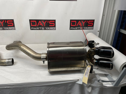 2011 Chevy C6 Corvette Grand Sport Corsa Muffler w/ X Pipe Exhaust - Day's Parts Yard