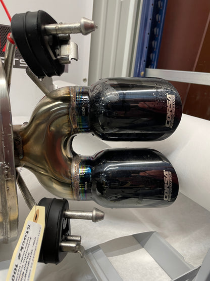 2011 Chevy C6 Corvette Grand Sport Corsa Muffler w/ X Pipe Exhaust - Day's Parts Yard