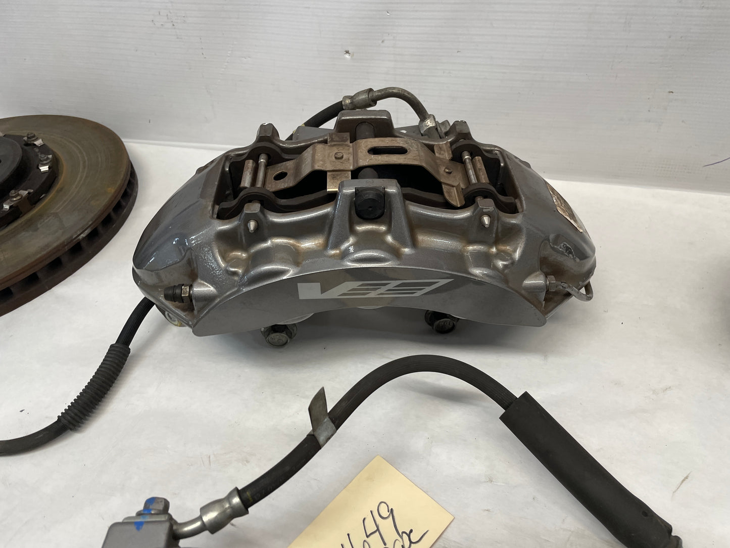 2016 Cadillac ATS-V Brembo Brake Calipers & Rotors Front & Rear OEM