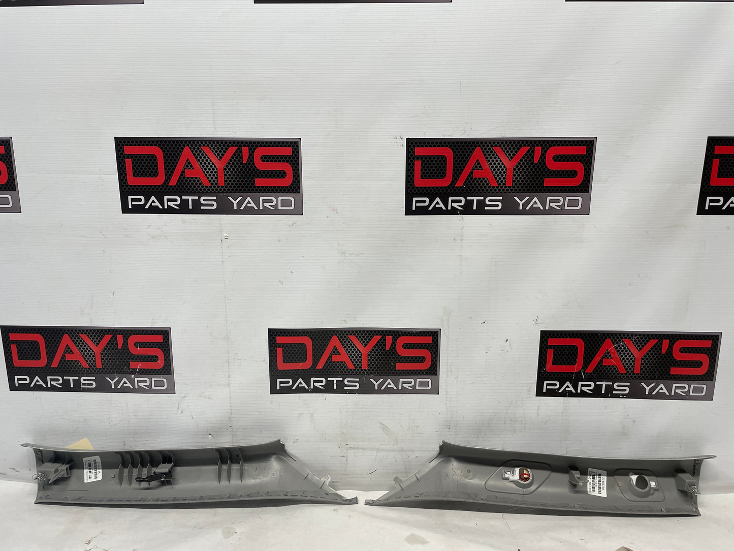 2018 Cadillac Escalade RH & LH Interior A Pillar Trim Gray OEM
