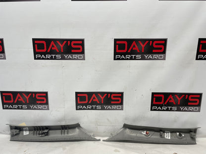 2018 Cadillac Escalade RH & LH Interior A Pillar Trim Gray OEM