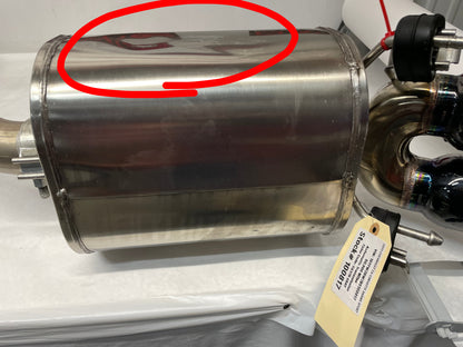 2011 Chevy C6 Corvette Grand Sport Corsa Muffler w/ X Pipe Exhaust - Day's Parts Yard