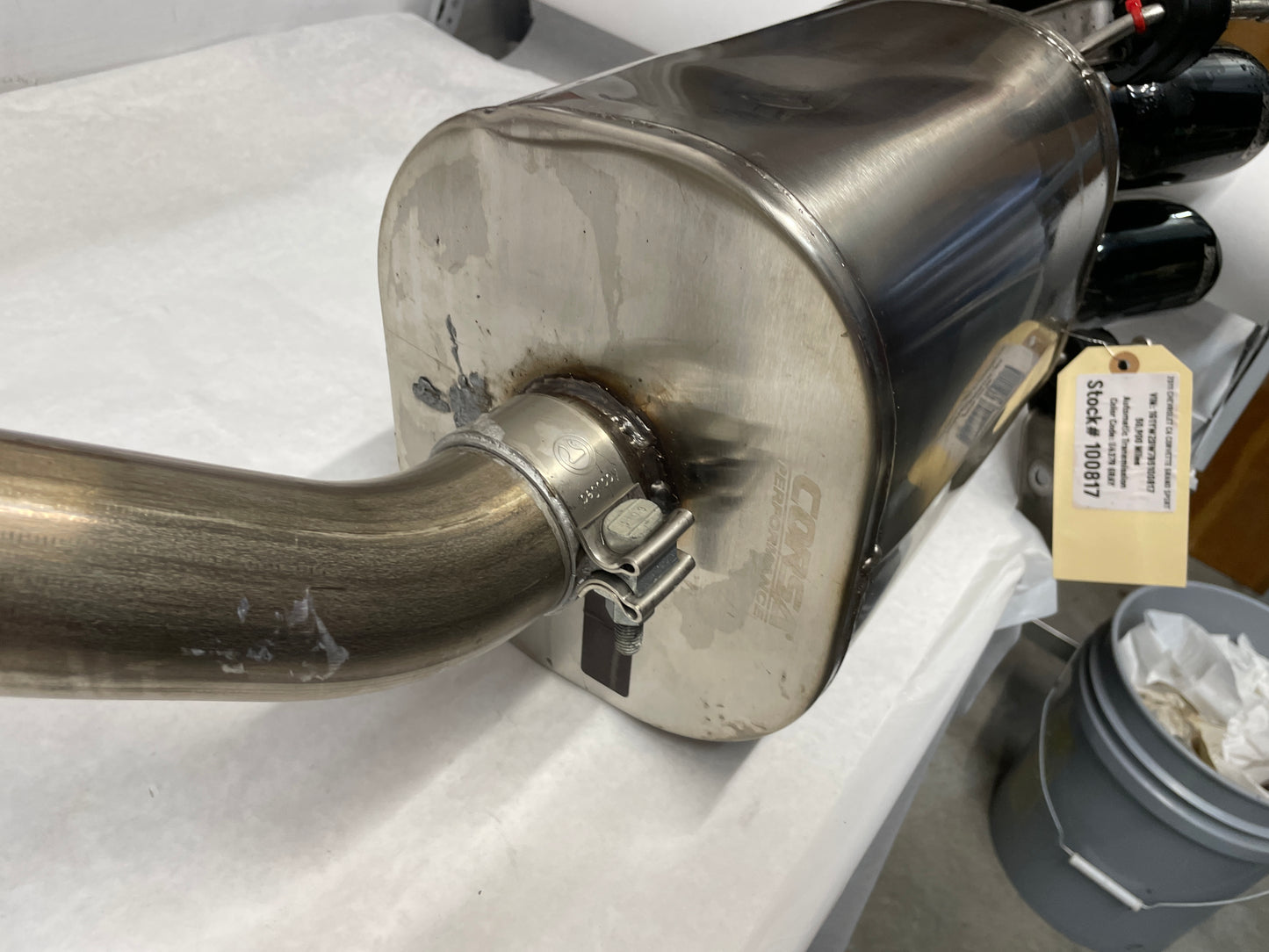 2011 Chevy C6 Corvette Grand Sport Corsa Muffler w/ X Pipe Exhaust - Day's Parts Yard