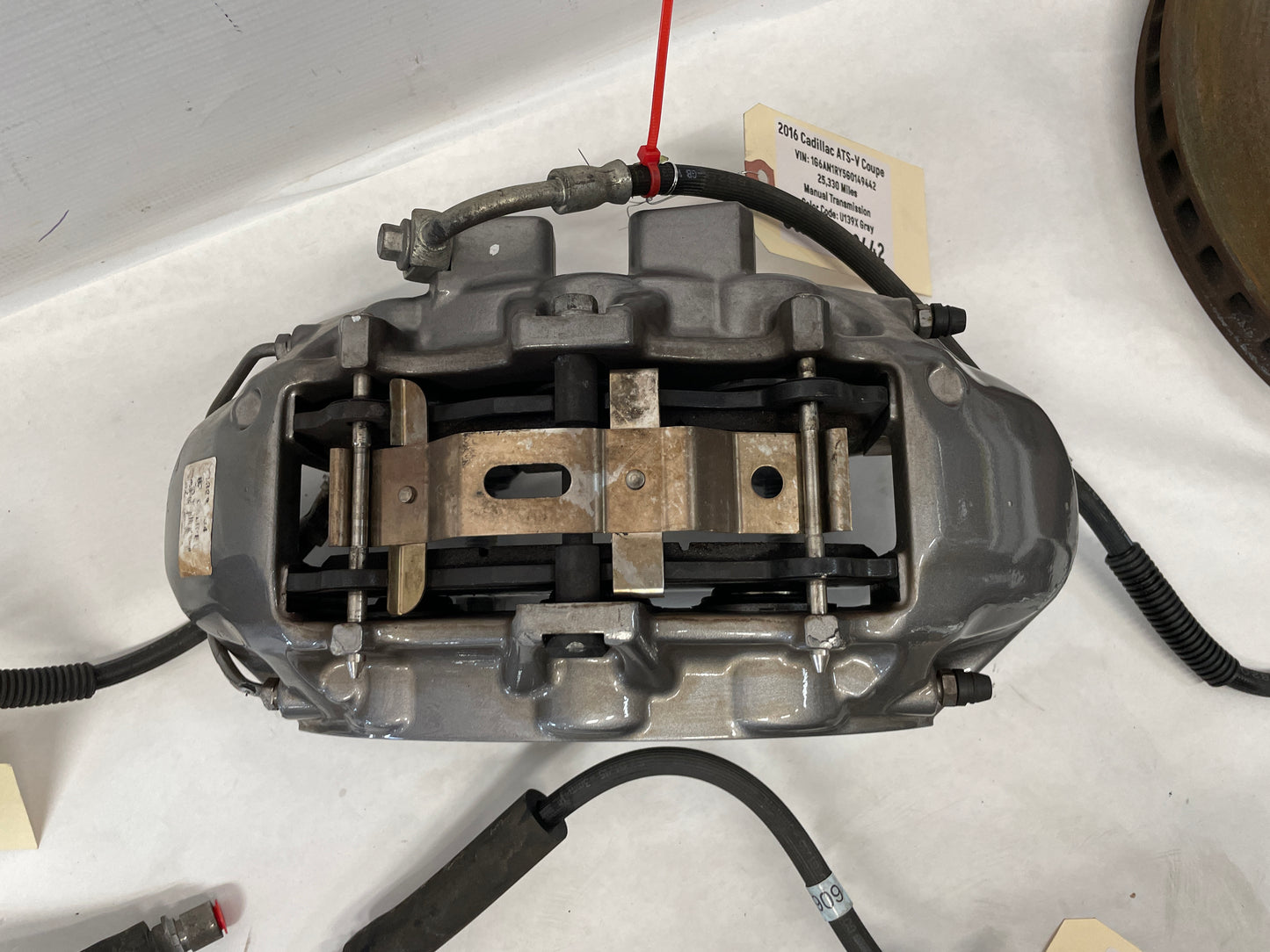 2016 Cadillac ATS-V Brembo Brake Calipers & Rotors Front & Rear OEM