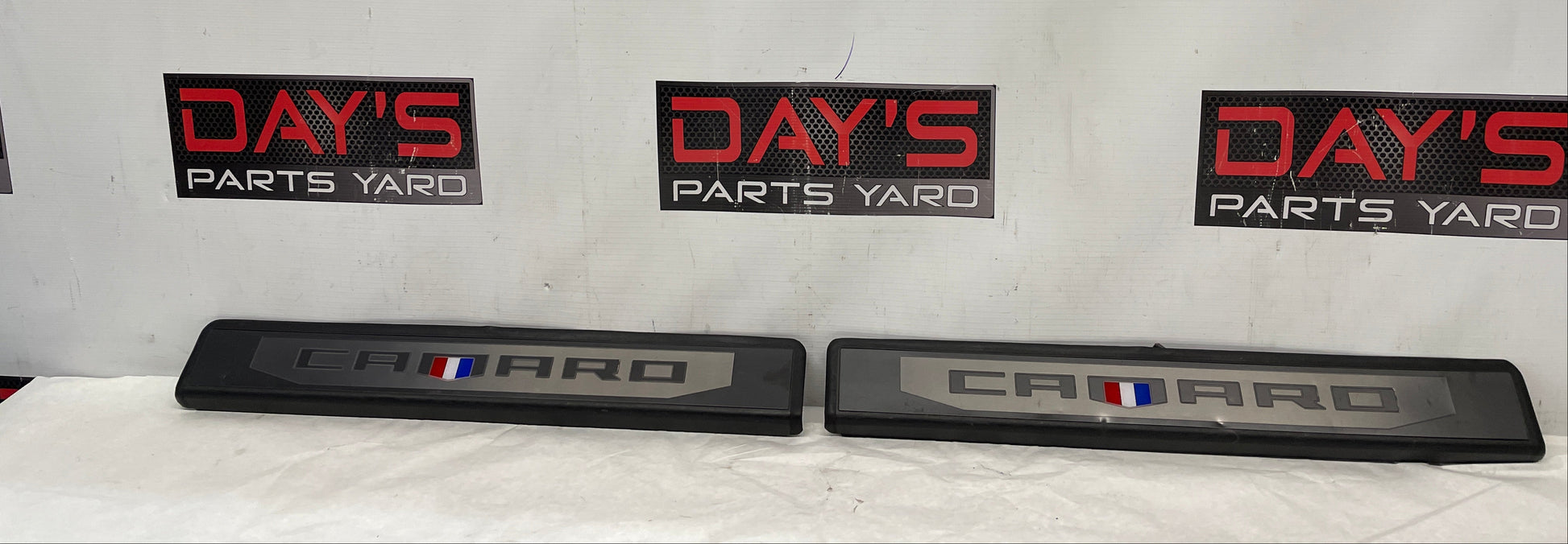 2013 Chevy Camaro ZL1 RH & LH Door Sill Trim Scuff Plate OEM - Day's Parts Yard