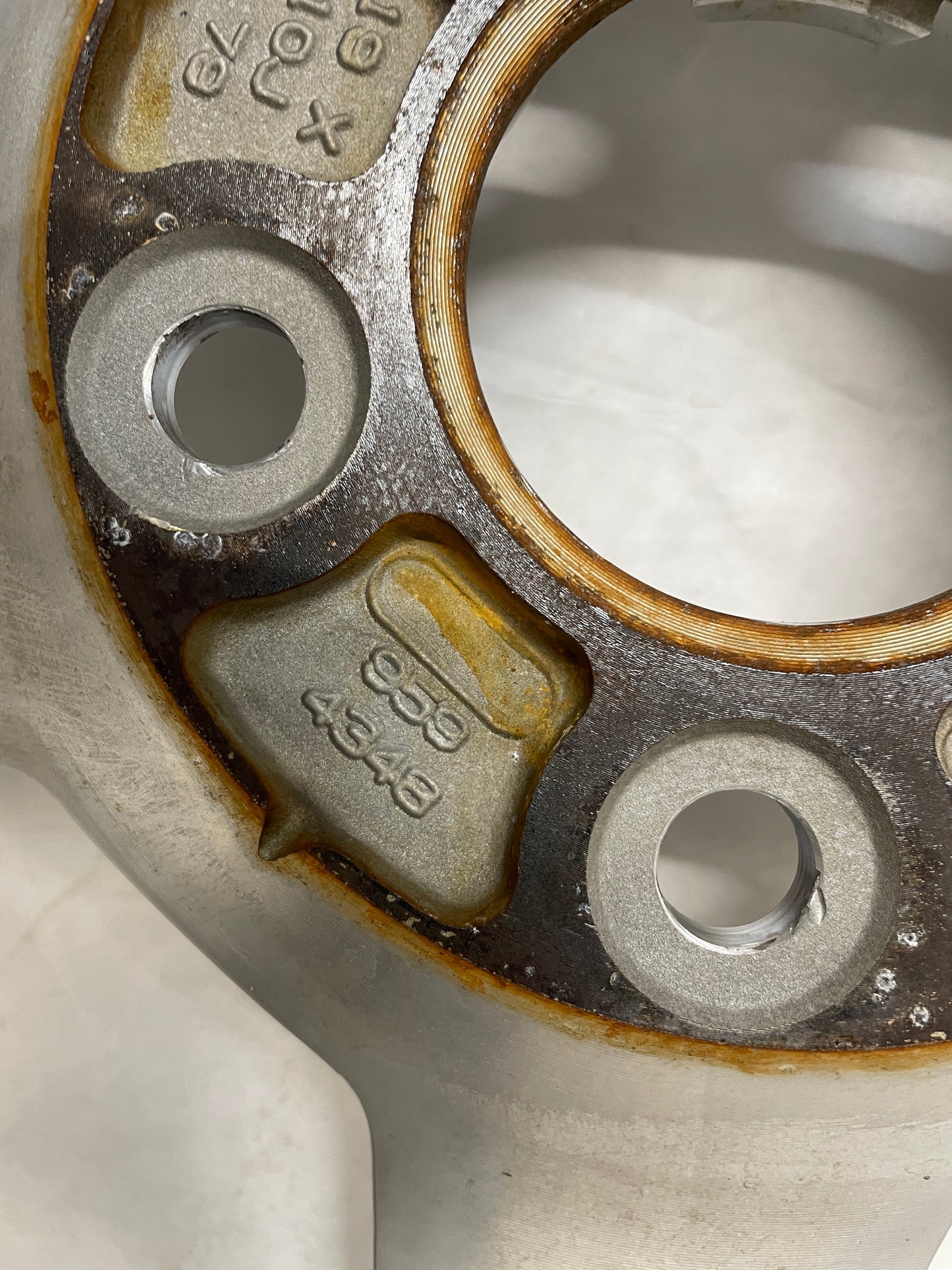 2005 Chevy C6 Corvette Factory OEM Wheels w/ Center Caps 19X8.5 19X10 - Day's Parts Yard