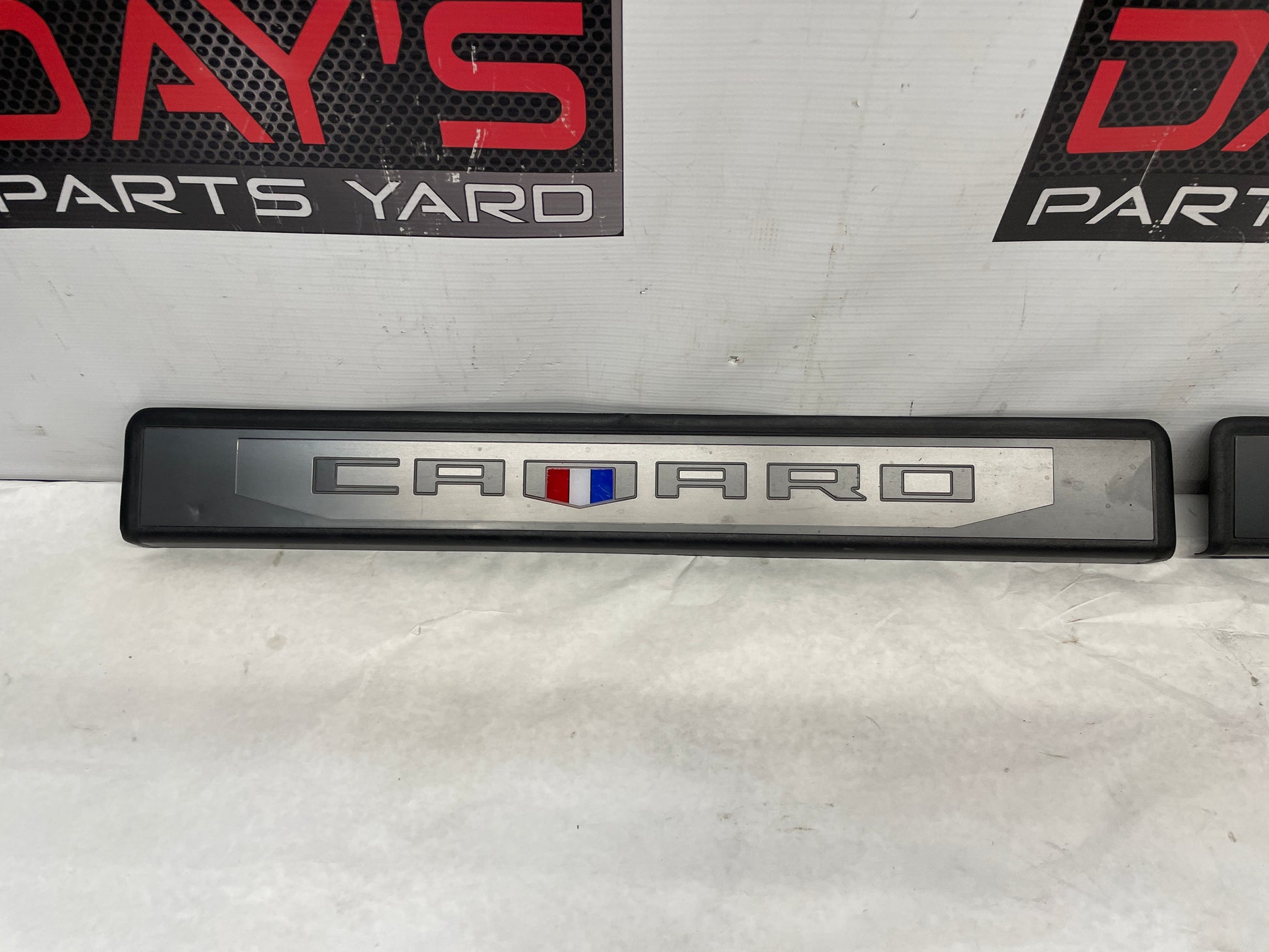 2013 Chevy Camaro ZL1 RH & LH Door Sill Trim Scuff Plate OEM - Day's Parts Yard