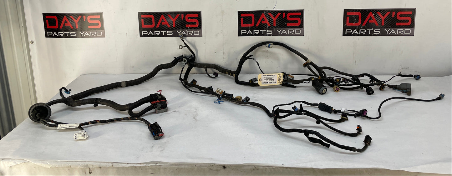 2005 Pontiac GTO Engine Motor Automatic Transmission Wire Wiring Harness OEM