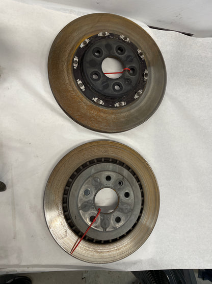 2016 Cadillac ATS-V Brembo Brake Calipers & Rotors Front & Rear OEM