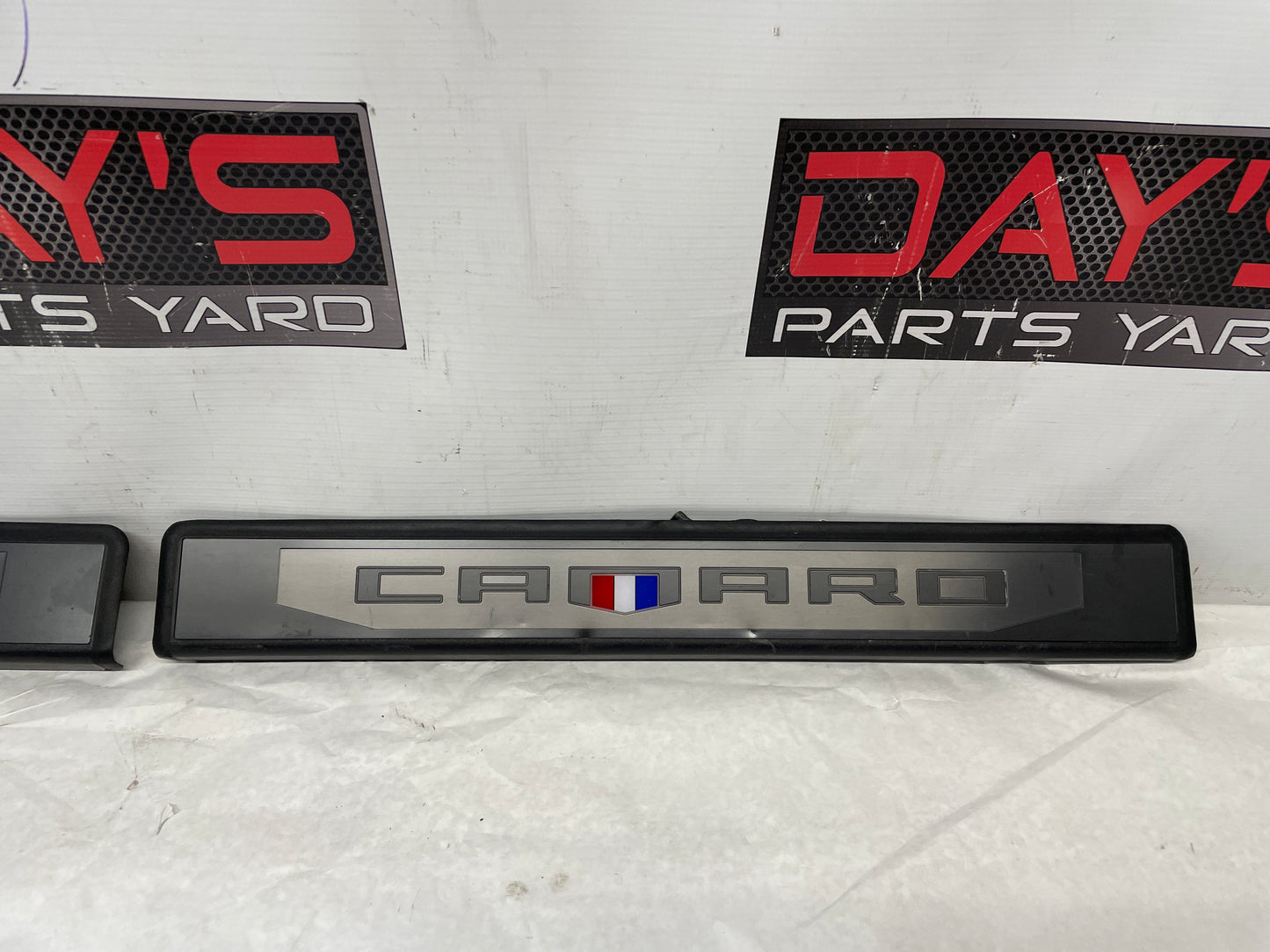 2013 Chevy Camaro ZL1 RH & LH Door Sill Trim Scuff Plate OEM - Day's Parts Yard