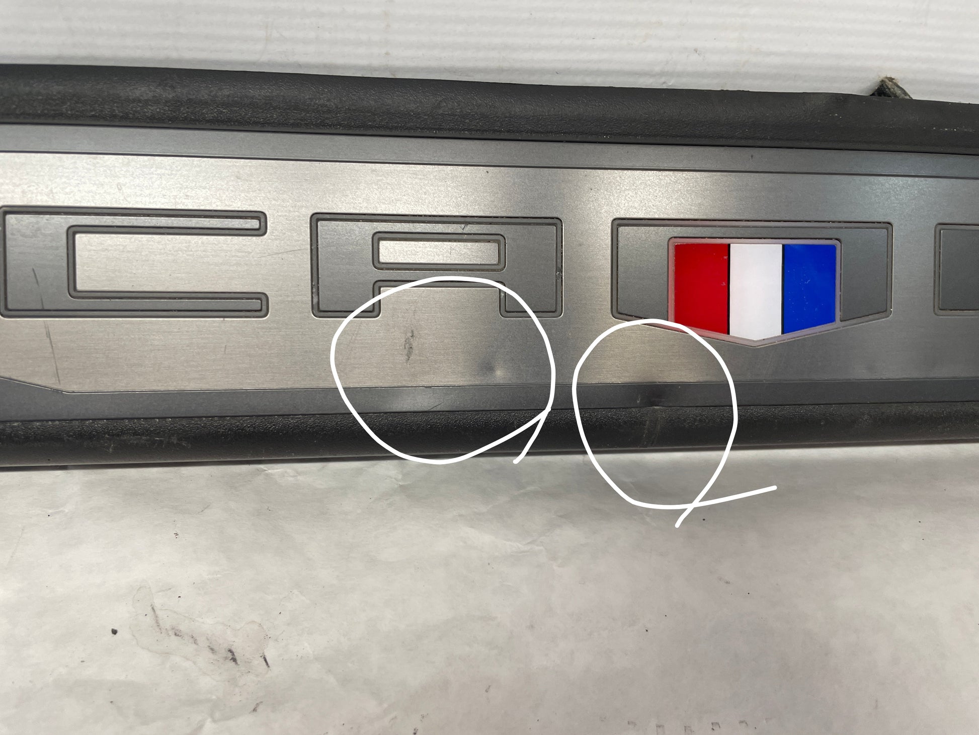 2013 Chevy Camaro ZL1 RH & LH Door Sill Trim Scuff Plate OEM - Day's Parts Yard