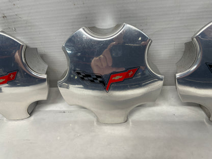 2005 Chevy C6 Corvette Factory OEM Wheels w/ Center Caps 19X8.5 19X10 - Day's Parts Yard