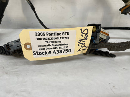 2005 Pontiac GTO Engine Motor Automatic Transmission Wire Wiring Harness OEM