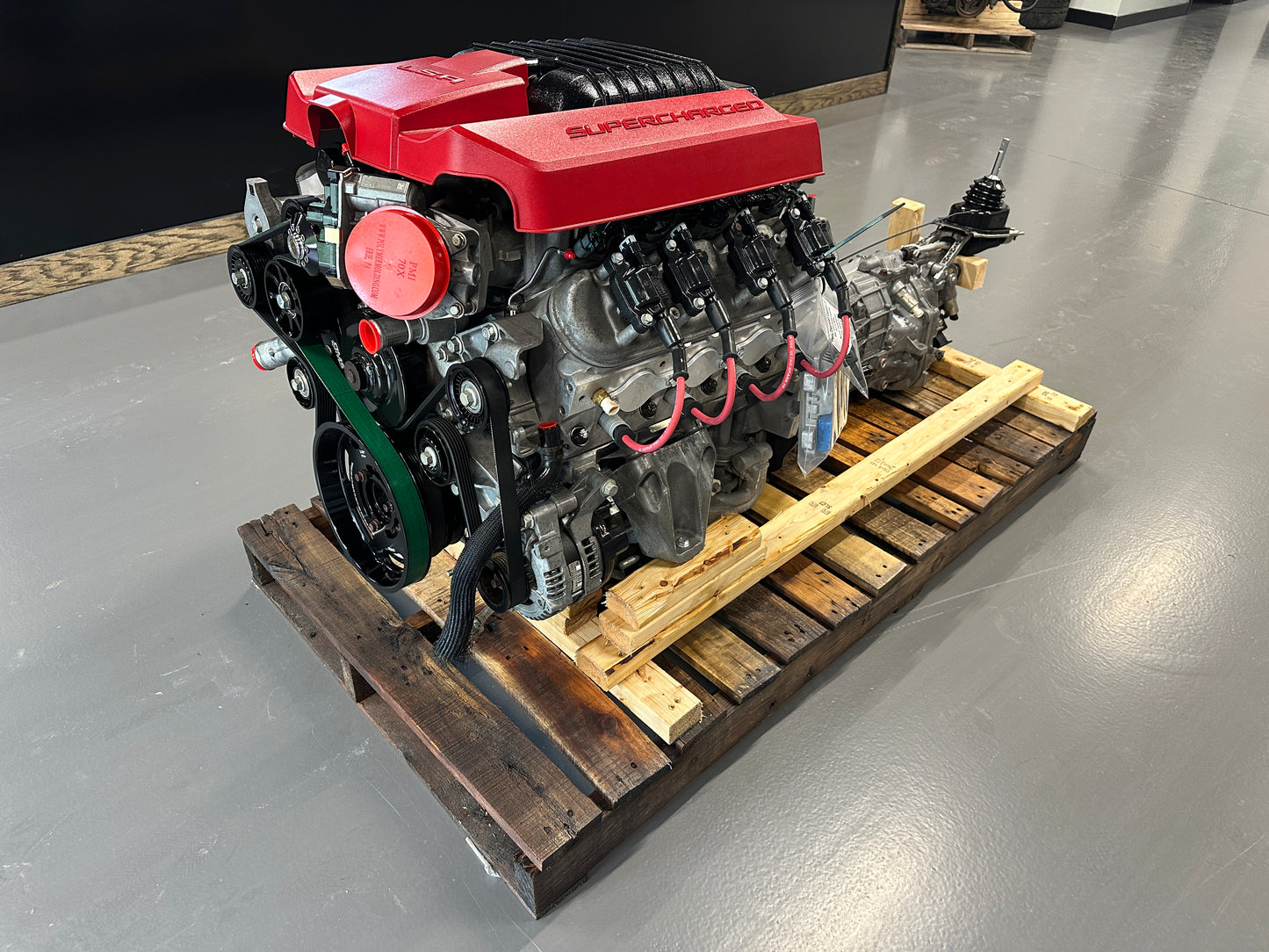 LSA 6.2L Engine TR6060 Manual Transmission Drivetrain Pullout Supercharged 600+HP 38k