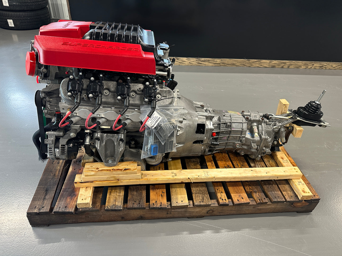 LSA 6.2L Engine TR6060 Manual Transmission Drivetrain Pullout Supercharged 600+HP 38k