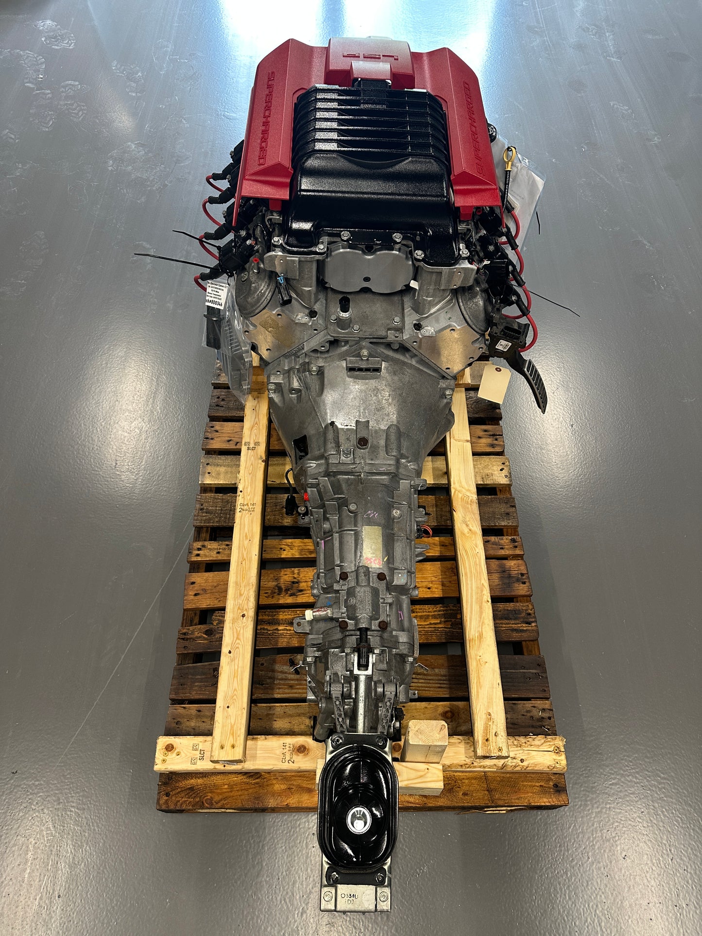 LSA 6.2L Engine TR6060 Manual Transmission Drivetrain Pullout Supercharged 600+HP 38k