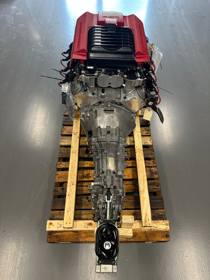 LSA 6.2L Engine TR6060 Manual Transmission Drivetrain Pullout Supercharged 600+HP 38k