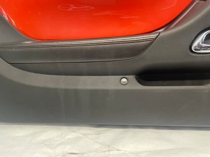 2010 Chevy Camaro SS LH Driver Orange Interior Door Panel Trim Molding OEM - Day's Parts Yard