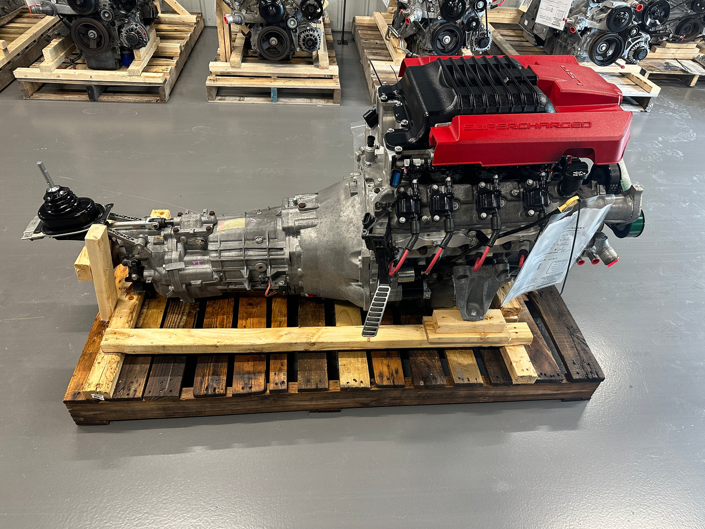 LSA 6.2L Engine TR6060 Manual Transmission Drivetrain Pullout Supercharged 600+HP 38k