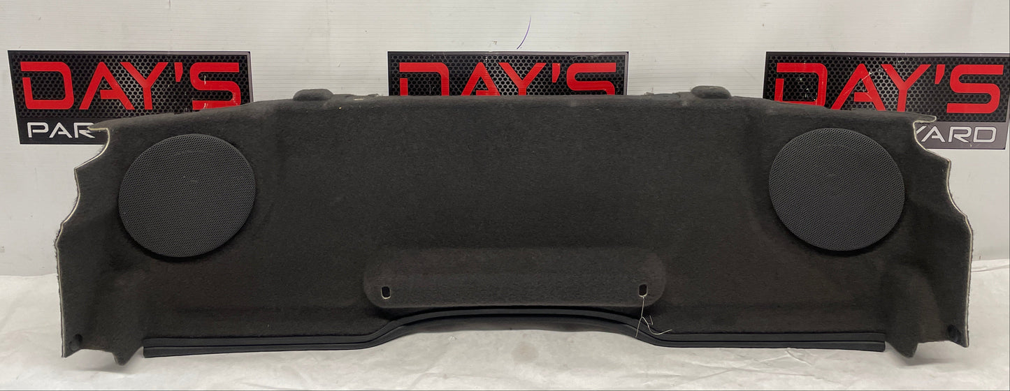 2005 Chevy C6 Corvette Convertible Rear Partition Compartment Closeout Panel OEM - Day's Parts Yard