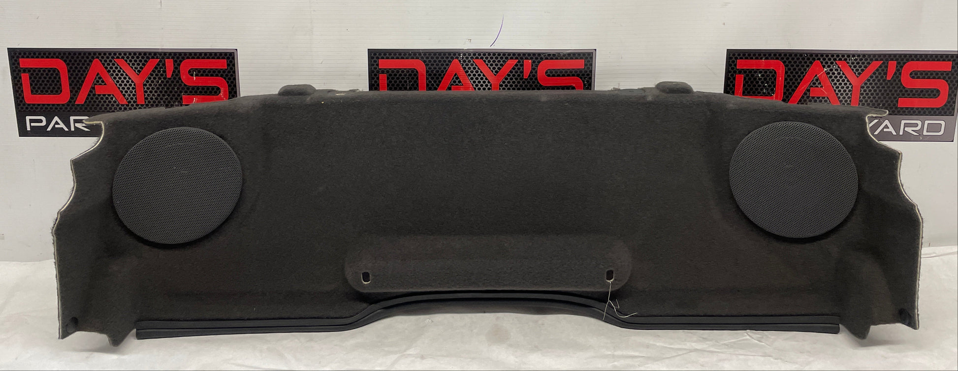 2005 Chevy C6 Corvette Convertible Rear Partition Compartment Closeout Panel OEM - Day's Parts Yard