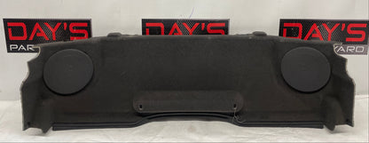 2005 Chevy C6 Corvette Convertible Rear Partition Compartment Closeout Panel OEM - Day's Parts Yard