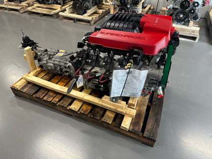 LSA 6.2L Engine TR6060 Manual Transmission Drivetrain Pullout Supercharged 600+HP 38k