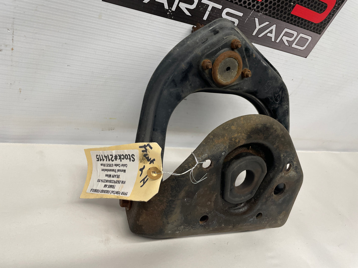 1998 Pontiac Firebird Formula Trans Am Front Upper LH Driver Control Arm OEM - Day's Parts Yard