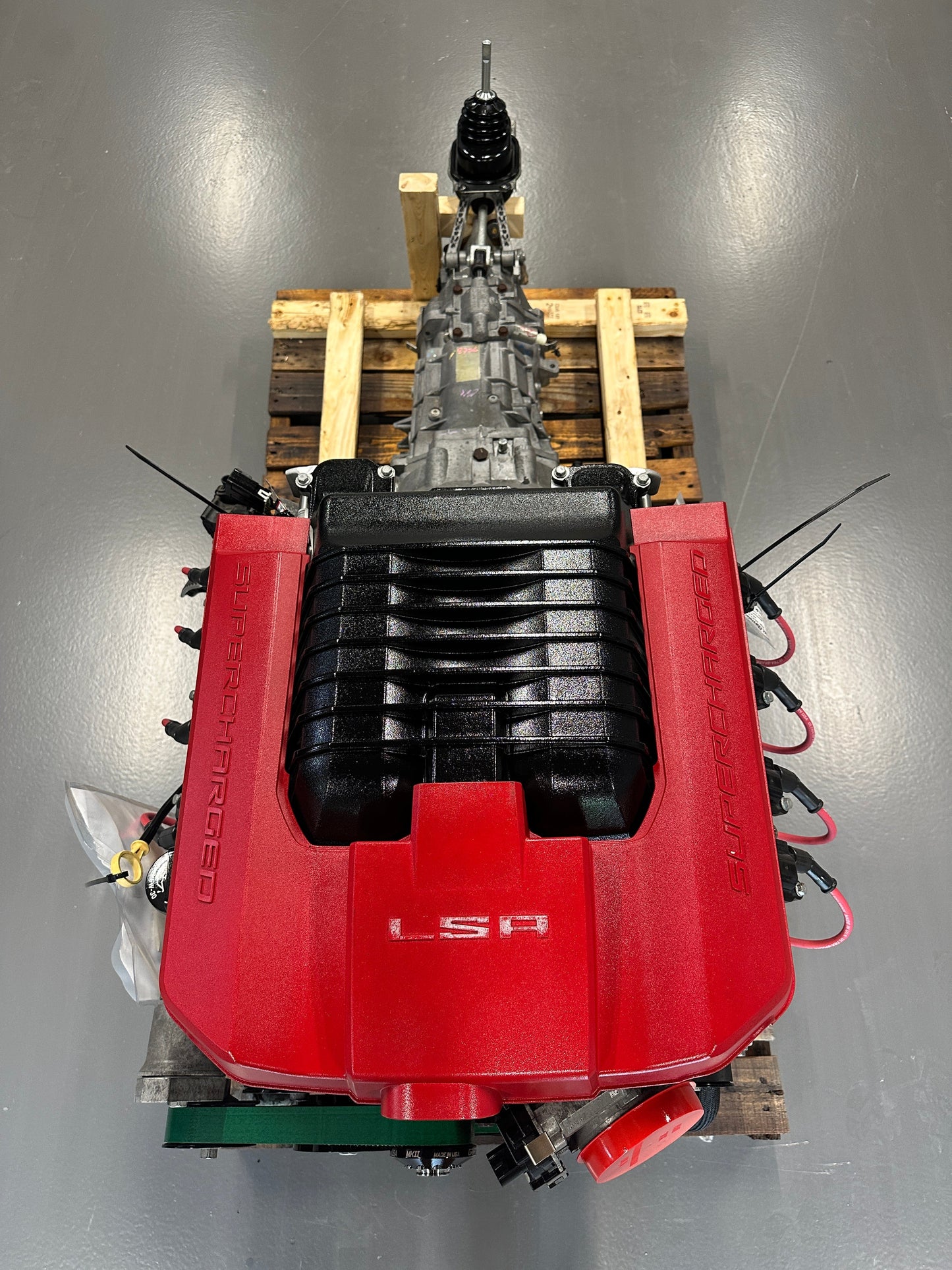 LSA 6.2L Engine TR6060 Manual Transmission Drivetrain Pullout Supercharged 600+HP 38k
